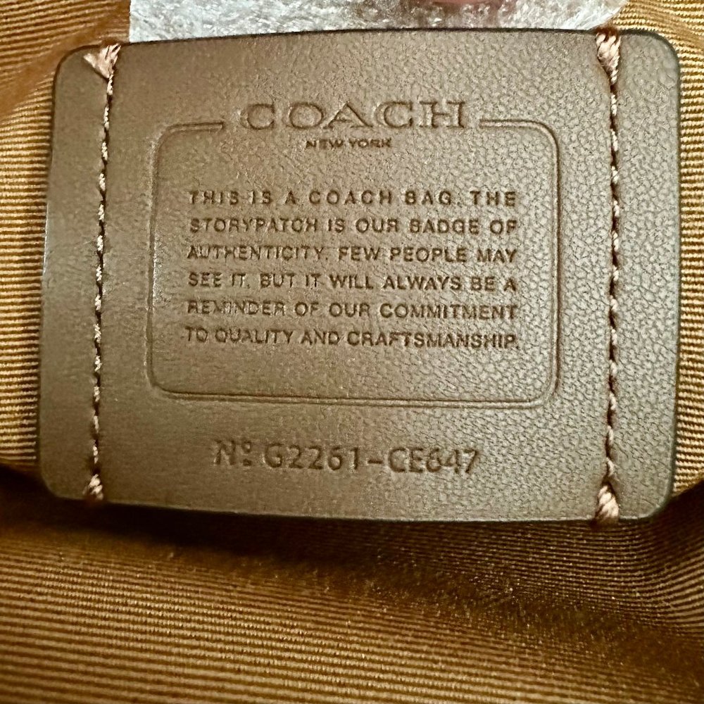 SOLD - COACH NWOT Jamie Camera Bag in Colorblock Leather Crossbody Bag CE647 - Picture 10 of 16
